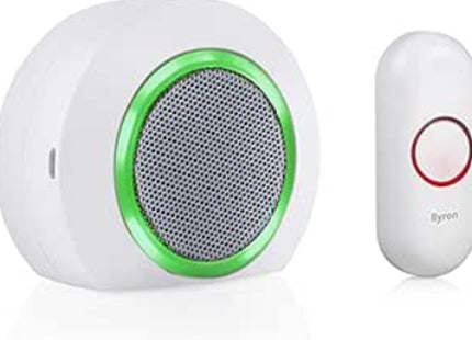 Byron Wireless Doorbell Set - DBY-23522UK