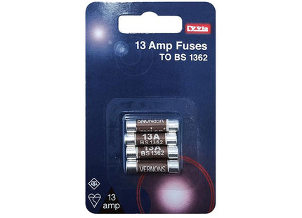 Dencon 13A Fuse (Pack of 4)