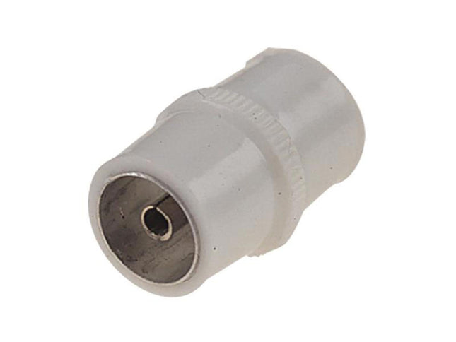 Dencon Coax Coupler White 7118Nb
