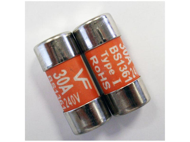 Dencon Bs1361 Fuses 30 Amp X 2 Cf30/2Nb