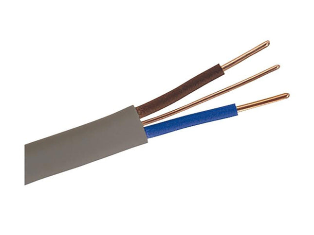 Dencon 6242Y 2.5Mm2 Twin & Earth Cable Grey 50M Fl32d