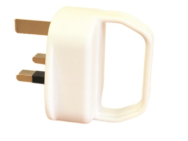 Dencon Easy Pull Plug 13A White