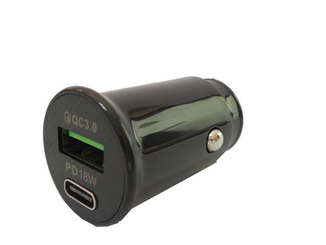 Dencon Usb Dual Port Charger + Led 12/24V 7095