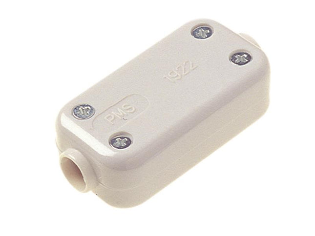 Dencon 2 Terminal Fixed Connector 5A White