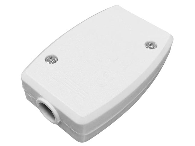 Dencon 3 Terminal Fixed Connector 13A White