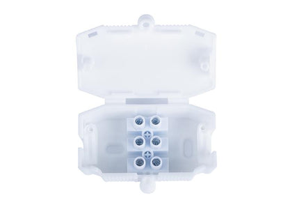 Dencon 3 Pole Connector Box 10A White