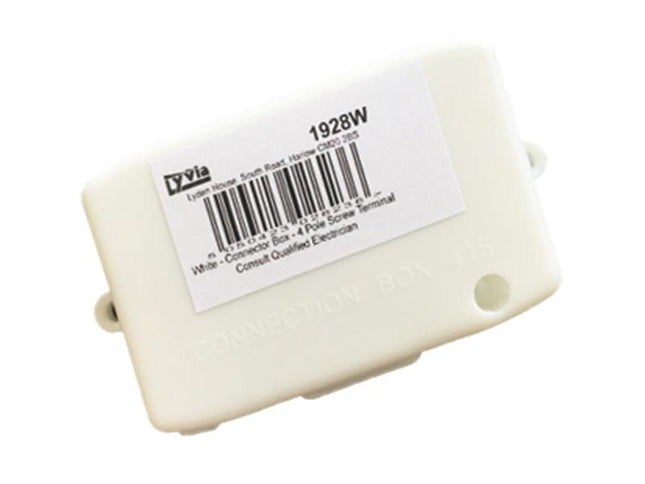 Dencon 4 Pole Connection Box White