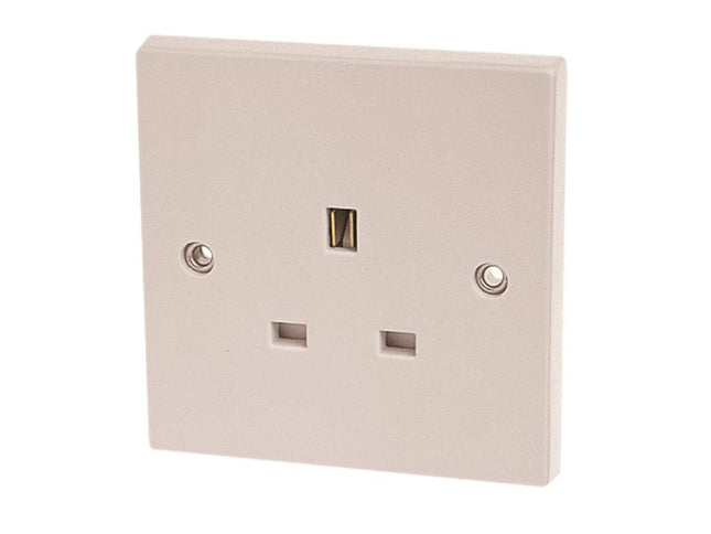 Dencon Unswitched Socket 1-Gang 13A