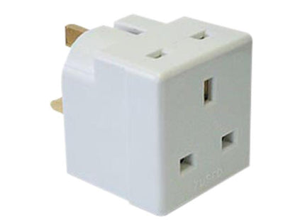 Dencon 2 Way Adaptor 13A Fused