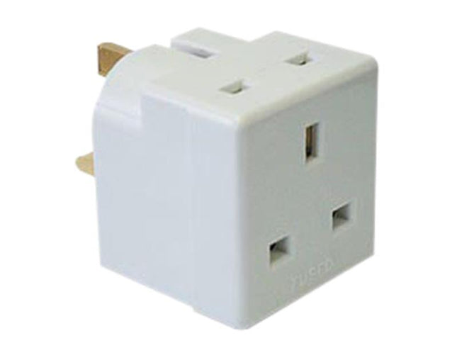 Dencon 2 Way Adaptor 13A Fused