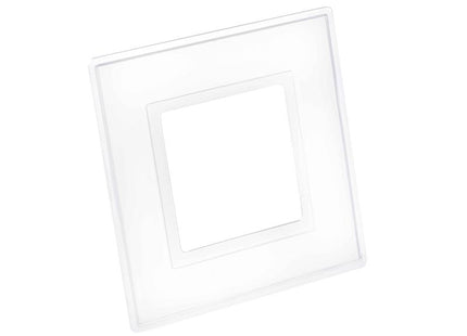 Dencon Clear Finger Plate 1-Gang (Pack of 2)