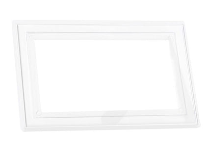 Dencon Clear Finger Plate 2-Gang