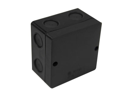 Dencon IP66 Junction Box Black 81 x 81mm