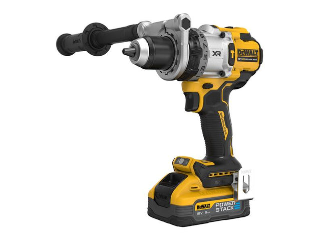 DeWalt DCD1007H2T Hammer Drill 18V 2 x 5.0Ah POWERSTACK Li-ion