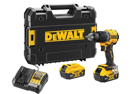 Dewalt Power Tools Dcd799p2t Xr Brushless Combi Drill 18V 2 X 5.0Ah Li-Ion