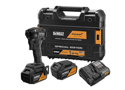 Dewalt Power Tools Dcf86mp2t Mclaren F1 Impact Driver 18V 2 X 5.0Ah Li-Ion