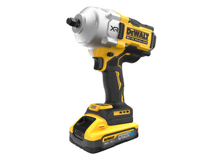 DEWALT DCF961H2T High Torque 1/2in Impact Wrench 18V 2 x POWERSTACK 5.0Ah Li-ion      