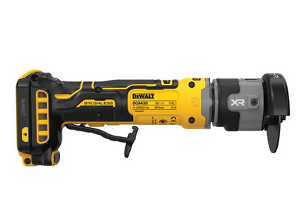 Dewalt Power Tools Dcg430n Xr Brushless 76Mm Bodygrip Cut-Off Tool 18V Bare Unit