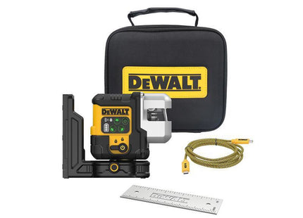 Dewalt Power Tools Dcle14301 Usb 3 X 180 Degree Green Beam Laser