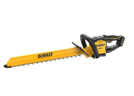 DeWalt XR Hedge Trimmer 18V, 610mm Blade, Brushless Motor - DCMHT567N-XJ - Ideal for Large Hedges