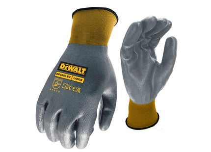 DEWALT Water Resistant Grip Gloves - L (Size 9)