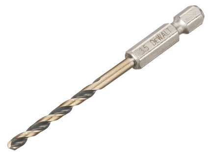 DEWALT BLACK&GOLD Hex HSS-G Drill Bit 3.5mm