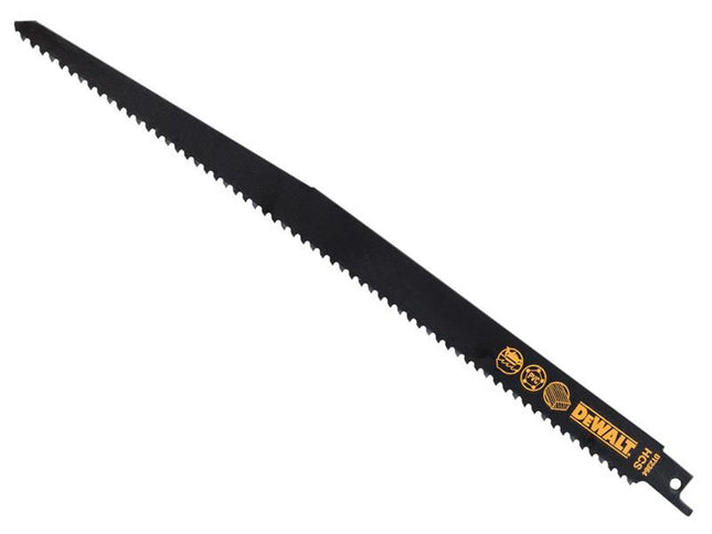 Dewalt Power Tools Hcs Reciprocating Blade For Wood, Fast Cuts 152mm X 6 Tpi Pack Of 5