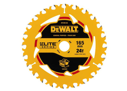 Dewalt Power Tools Dt4100 General Purpose Blade 165 X 20Mm X 24T