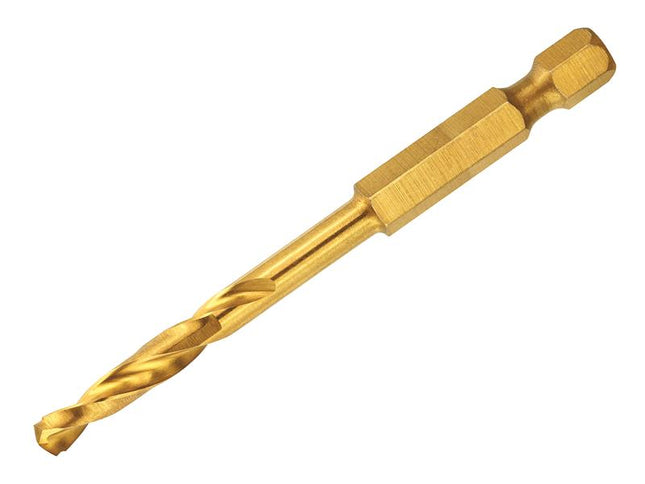 DEWALT Impact Titanium Drill Bit 3.0mm OL:64mm WL:26mm DEWDT50000QZ