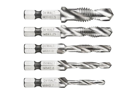 DEWALT DT50060 Impact Ready Drill Tap Set, 5 Piece