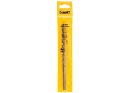 Dewalt Power Tools Multi-Material Drill Bit 8.0mm Ol:200mm Wl:170Mm