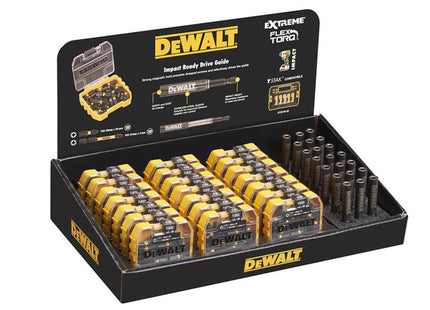 Dewalt Power Tools Dt70589t Flextorq Pozi Bits + Mag Bit Holders Display