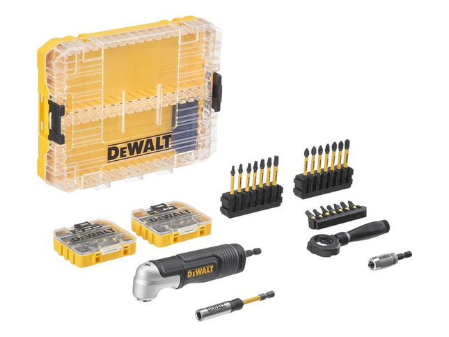 DEWALT DT70775 Mix Bit Set with Right-Angle Attachment, 80 Piece DEWDT70775QZ