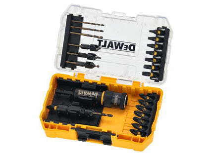 DeWalt Power Tools 25 Piece Flip and Drive Set - MPN DT70779T-QZ - Perfect for Quick Drilling