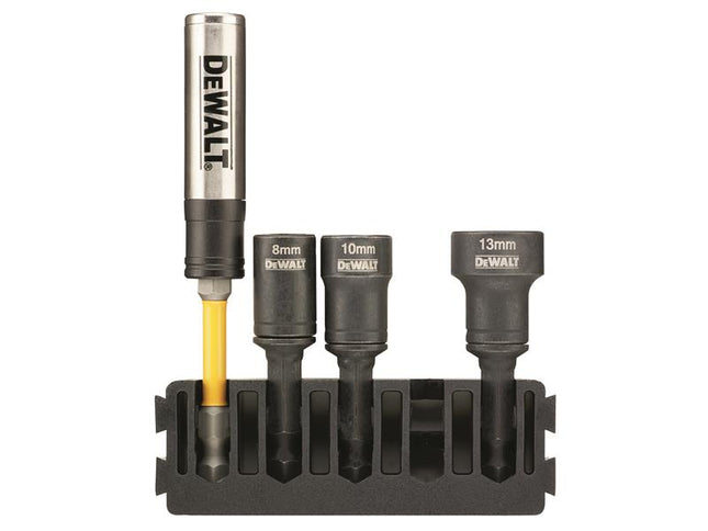 DEWALT 5pc Bit Bar Nutdriver 8mm, 10mm & 13mm 