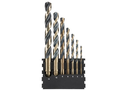 DEWALT DT20620 Black & Gold HSS Drill Set, 7 Piece