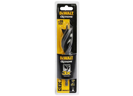 Dewalt Power Tools Extreme Tri-Flute Spade Bit 28 X 152Mm
