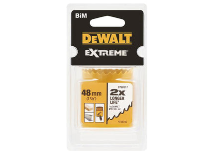 Dewalt Power Tools Extreme Bi-Metal Hole Saw 48Mm