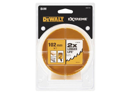 Dewalt Power Tools Extreme Bi-Metal Hole Saw 102Mm