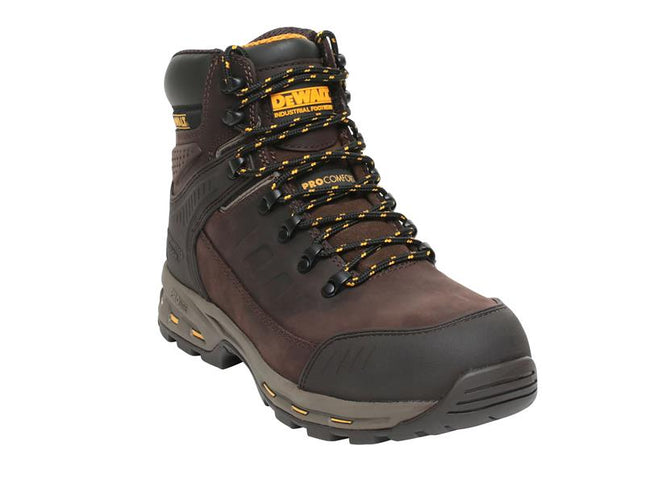 DEWALT Kirksville S3 Pro-Lite Safety Boots Brown UK 10 EUR 45 DEWKIRKSV10