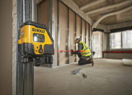 Dewalt Power Tools Dcle14201rb Usb-C Rechargeable Cross Line Red Beam Laser