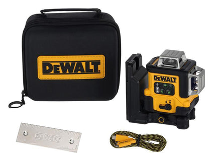 Dewalt Power Tools Dcle14361gb Usb-C Rechargeable 3X360° Green Beam Laser Level