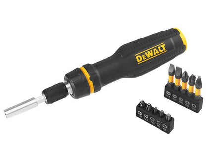 Dewalt Hand Tools Full Fit Telescoping Multi-Bit Ratcheting Screwdriver + 10 Bits