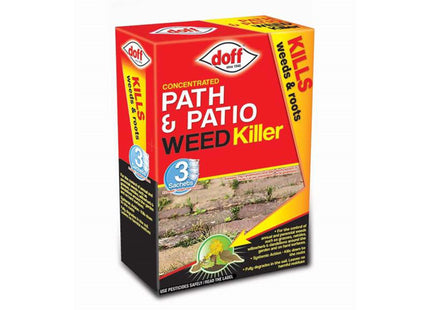 Doff Path & Patio Weedkiller Concentrated Sachet X 3