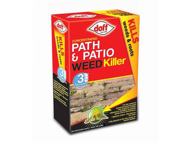 Doff Path & Patio Weedkiller Concentrated Sachet X 3