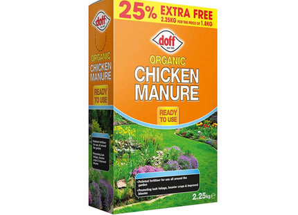 Doff Organic Chicken Manure 1.8Kg + 25% Free