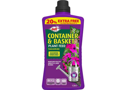 Doff Container & Basket Feed Concentrated 1L+20% Free F-Jr-A20-Dex
