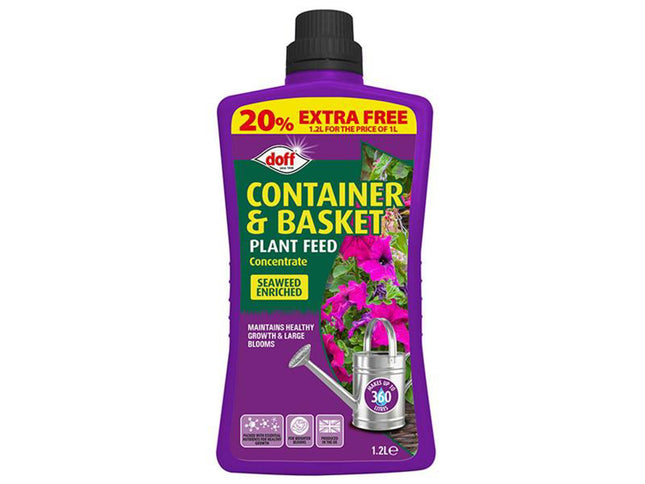 Doff Container & Basket Feed Concentrated 1L+20% Free F-Jr-A20-Dex