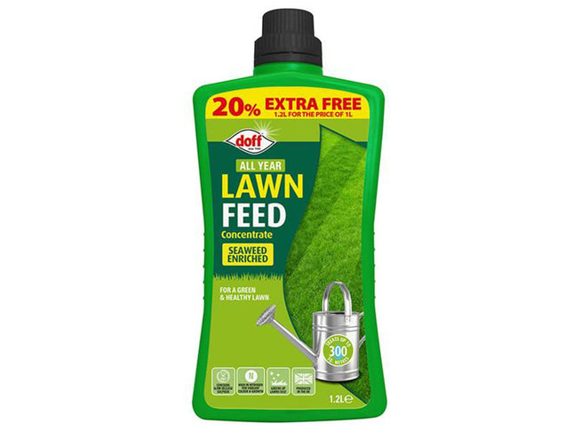 Doff All Year Lawn Feed Concentrated 1L +20% Free F-Gc-A20-Dex