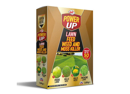 Doff Powerup Complete Lawn Feed/Weed/Moss Killer 1.6Kg F-Lm-A60-Dpu